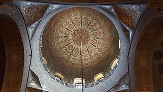 Frescoes on the dome