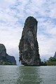 Ethereal vertical karst formation in Phang Nga Bay, Thailand.jpg