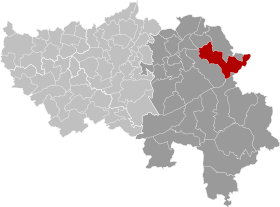 Localisation de Eupen