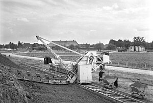 Bagger: Etymologie, Gliederung der Baggermaschinen, Konstruktive Merkmale von Baggern