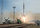 Soyuz MS-04 lepas landas dari Kosmodrom Baikonur