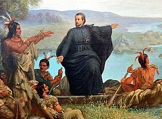 Jacques Marquette toimi Amerikassa 1600-luvulla paitsi tutkimusmatkailijana myös intiaanien keskuudessa lähetyssaarnaajana.