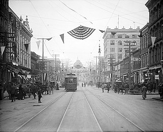 <span class="mw-page-title-main">Fayetteville Street Historic District</span> Historic district in North Carolina, United States