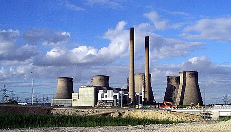 Ferrybridge power stations