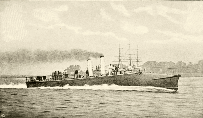 First class torpedo boat, Ariete.