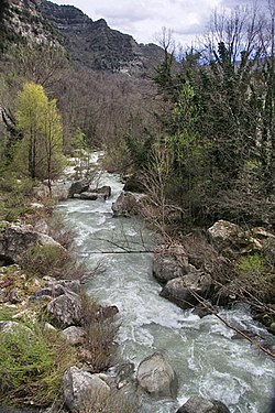 The Vomano river