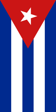 Thumbnail for File:Flag of Cuba (vertical).svg