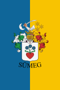 Flag of Sümeg.svg