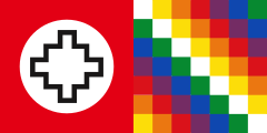 Flag of the Ethnocacerist Movement (Qullasuyu).svg