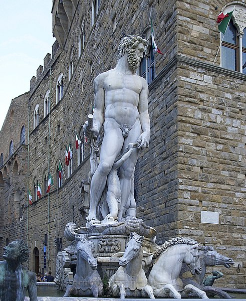 File:Fontana del Nettuno Detail Florence.jpg