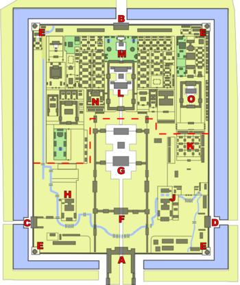 cité interdite plan