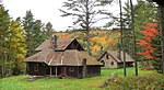 Back of the Gardener's Cottage (left) and Creamery (right)