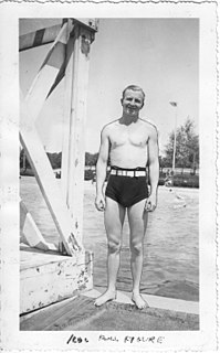 George Burleigh (swimmer) Canadian swimmer