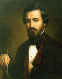 Gheorghe Tattarescu - autoportret (1849)