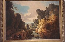 Gorges d'Ollioules, par Hubert Robert, Musée des beaux-arts de Nice.