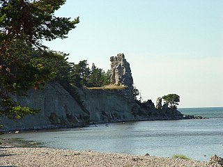 Lickershamn Place in Gotland, Sweden