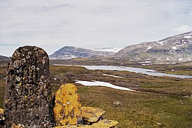 Border sign, Norway-Sweden