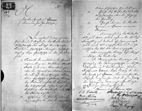 Founding document of the German-American Petroleum Society 1890 Grundungsurkunde DAPG 1890.jpg