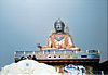 Estàtua de Guru Rinpoche, el sant patró de Sikkim.