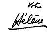 signature de Hélène Parmelin