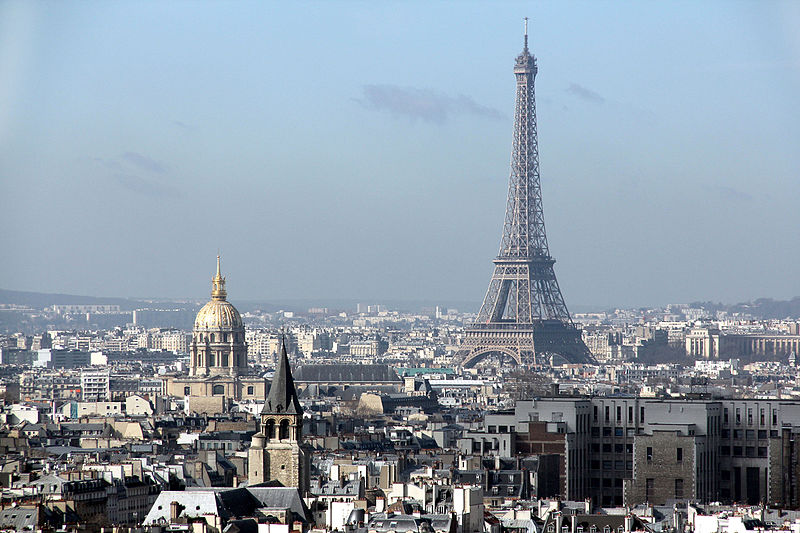 File:Hôtel des Invalides and the Eiffel Tower from Notre-Dame, Paris 5 March 2015.jpg