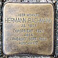Stolperstein für Hermann Bachmann