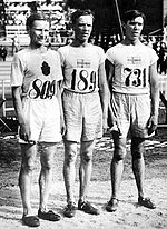 Thumbnail for Athletics at the 1912 Summer Olympics – Men's individual cross country