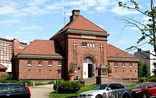 Harju Youth Centre at the Dallape Park in Vallila, Helsinki, Finland. Harjun nuorisotalo.jpg