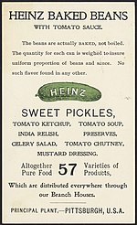 Heinz (azienda alimentare) - Wikipedia