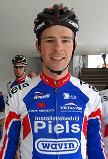 Elmar Reinders Dutch bicycle rider