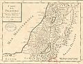Henri Liébaux. Carte de la Palestine pour servir à l'intelligence de l'histoire romaine. 1729.jpg