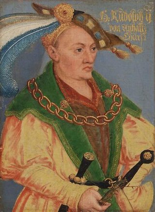 <span class="mw-page-title-main">Rudolf II, Duke of Saxe-Wittenberg</span> Duke of Saxe-Wittenberg