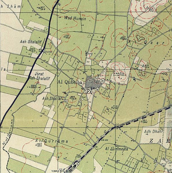 File:Historical map series for the area of al-Qubayba, Ramle (1940s).jpg