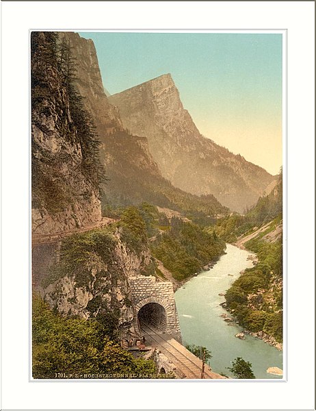 File:Hochstegtunnel and Planspitze Austro-Hungary.jpg