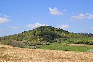 The high mountain near Huckelheim