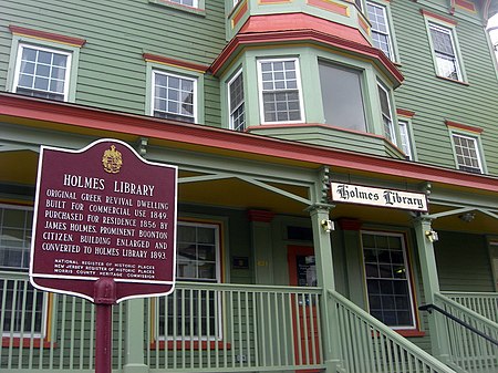 Holmes Library Boonton Town