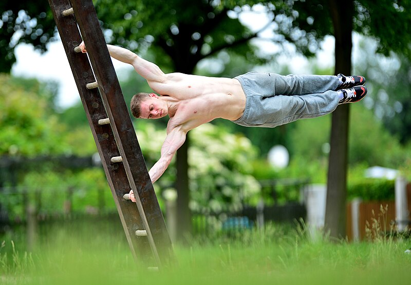 File:Human Flag von Sven Kohl (Calisthenic Movement), 2013.jpg