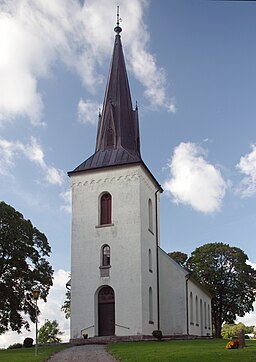 Humla kyrka i augusti 2011.