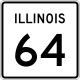 Illinois Route 64 Truck marker
