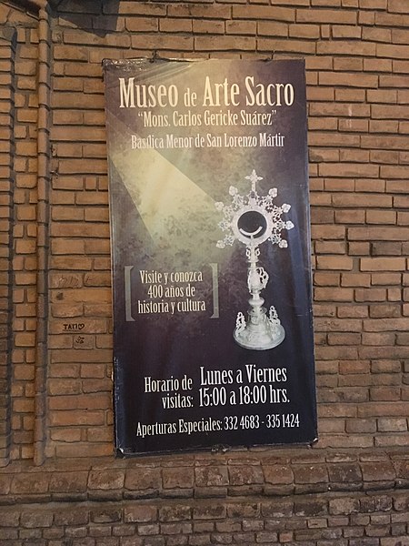 File:Información apertura museo de arte sacro "Mons. Carlos Gericke Suárez".jpg