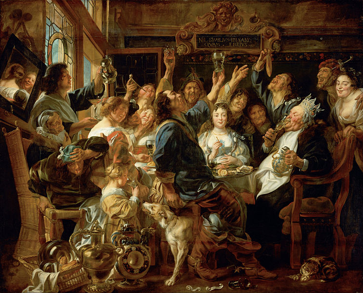 File:Jacob Jordaens - The Feast of the Bean King - Google Art Project.jpg