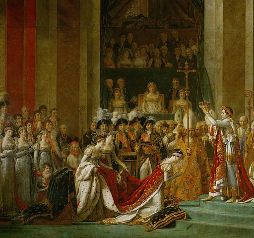 Jacques-Louis David - The Coronation of Napoleon (1805-1807) Cropped