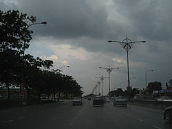 Jalan Skudai, a section of FT 1