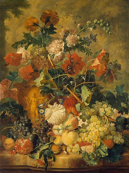 File:Jan van Huijsum - Flowers and Fruit - WGA11821.jpg