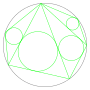 Мініатюра для Японська теорема про вписані в коло многокутники