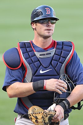 Saltalamacchia with the Boston Red Sox (2011)