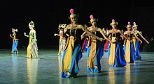 Javanese adapted many aspects of Indian culture, such as the Ramayana epic. Javanese Dance Ramayana Shinta 2.jpg