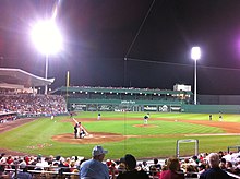 A spring training game at JetBlue Park JetBlue Park at Fenway South 2.JPG