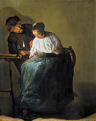 The Proposition by Judith Leyster, 1631