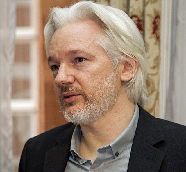 Assange in 2014